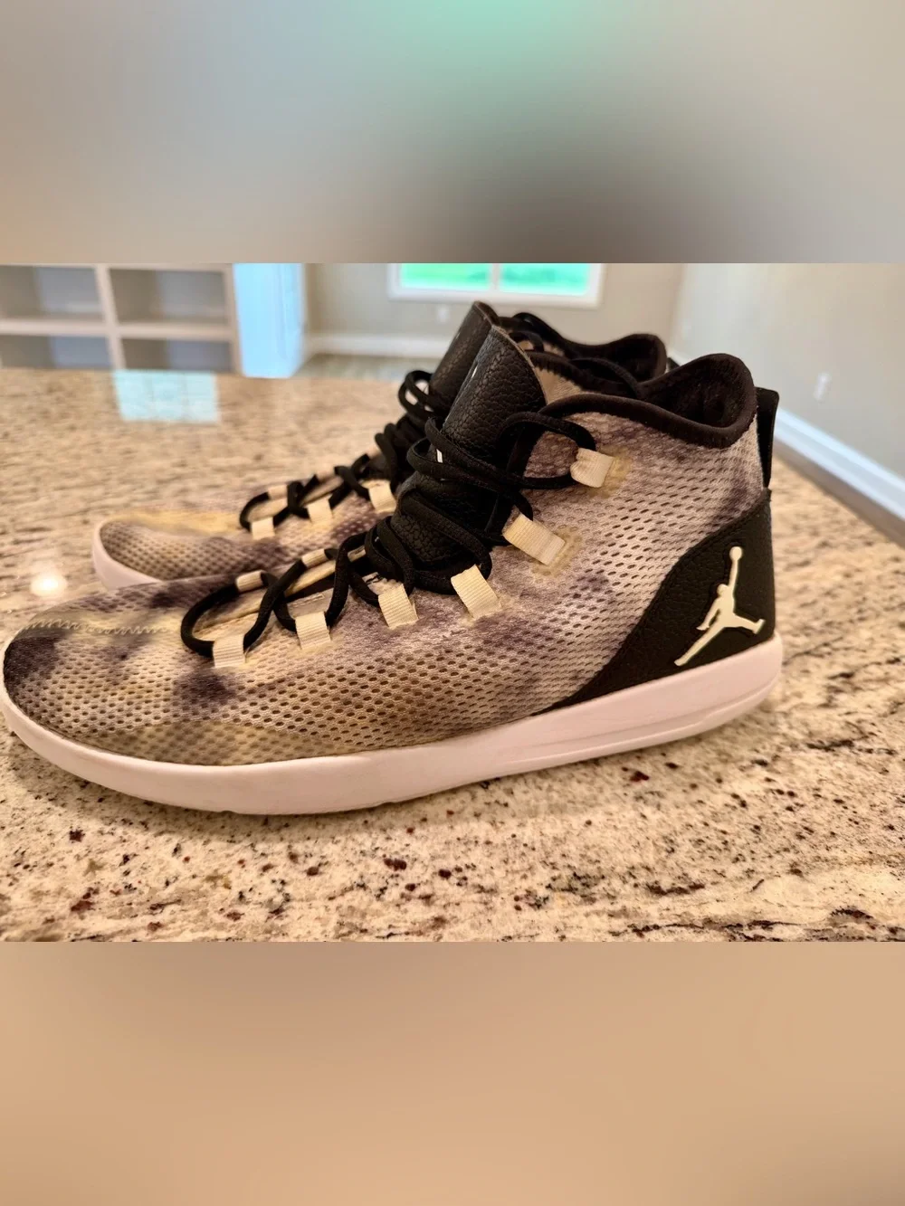 Nike Air Jordan Reveal Black White Basketball Shoes Mens Size 13 834229-011